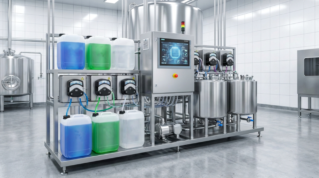 Cleaning-in-Place CIP for industrial membrane filtration systems